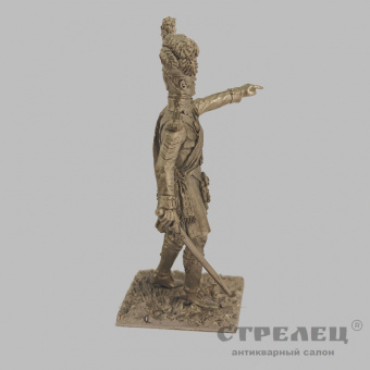 фото —  оловянный солдатик «сержант-майор. шотландцы 92-го гордона полка 1815 г.» гк